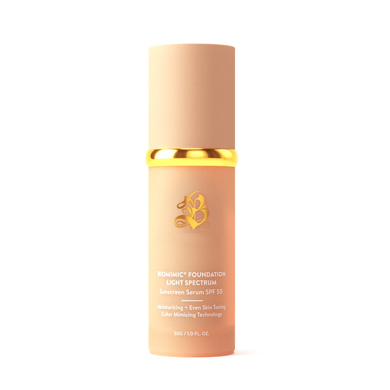 Biomimic 4-in-1 Adaptive Foundation – Primer, Concealer, Skincare & Coverage for Light to Dark Skin Tones - ElevateHealthTech