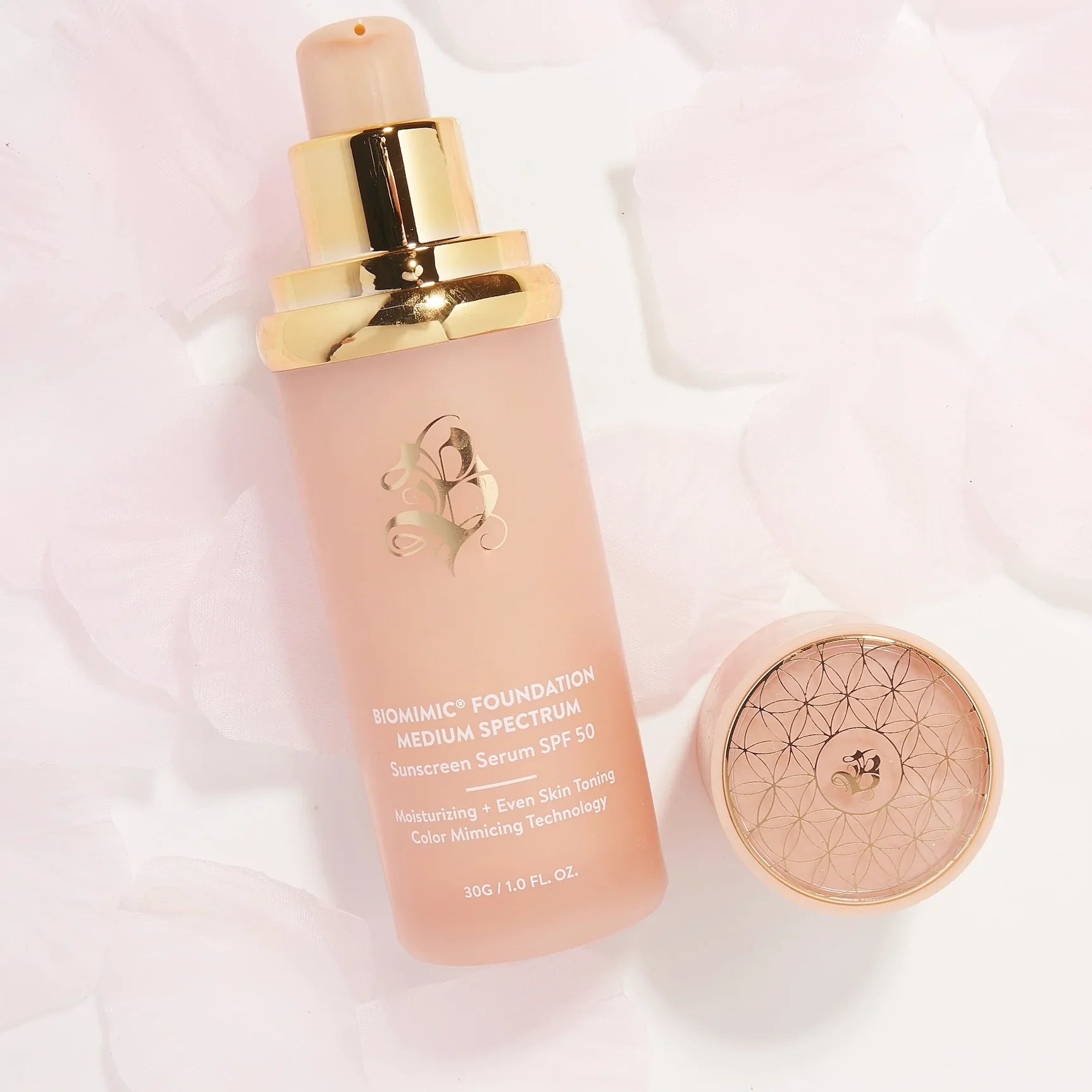 Biomimic 4-in-1 Adaptive Foundation – Primer, Concealer, Skincare & Coverage for Light to Dark Skin Tones - ElevateHealthTech