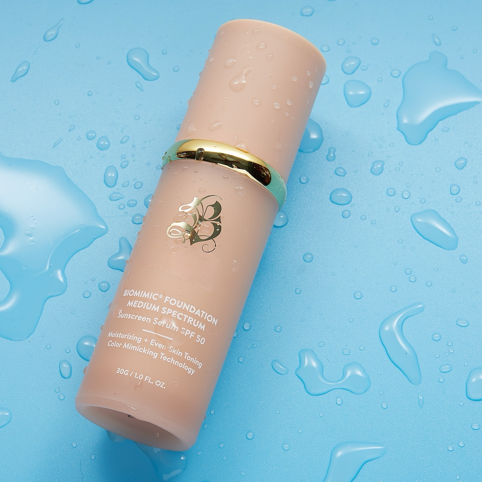 Biomimic 4-in-1 Adaptive Foundation – Primer, Concealer, Skincare & Coverage for Light to Dark Skin Tones - ElevateHealthTech