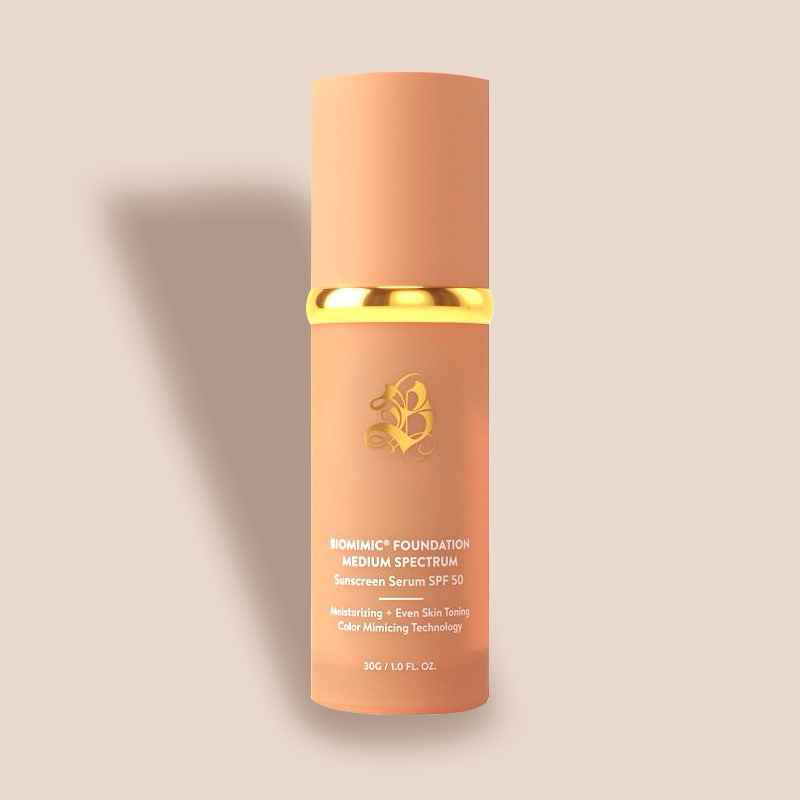Biomimic 4-in-1 Adaptive Foundation – Primer, Concealer, Skincare & Coverage for Light to Dark Skin Tones - ElevateHealthTech