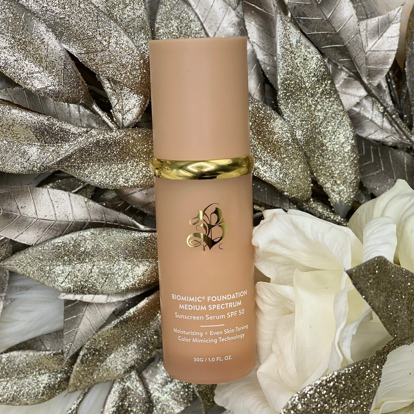 Biomimic 4-in-1 Adaptive Foundation – Primer, Concealer, Skincare & Coverage for Light to Dark Skin Tones - ElevateHealthTech