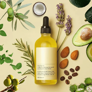 Vegan Hair Oil for Rapid Growth & Healthier Hair