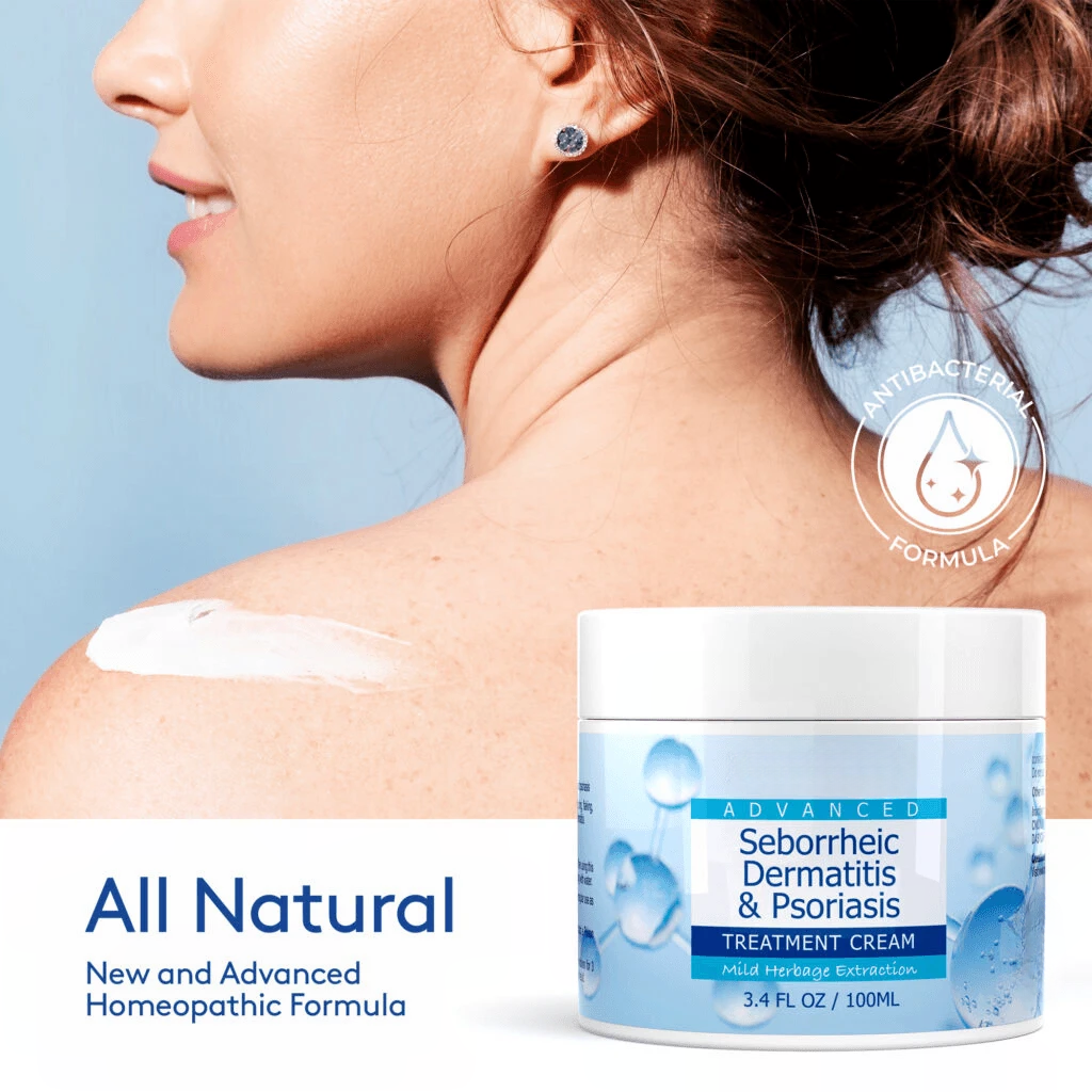 Seborrheic Dermatitis & Psoriasis Cream – Calming Moisturizer for Itch & Flake Relief (50ml) - ElevateHealthTech
