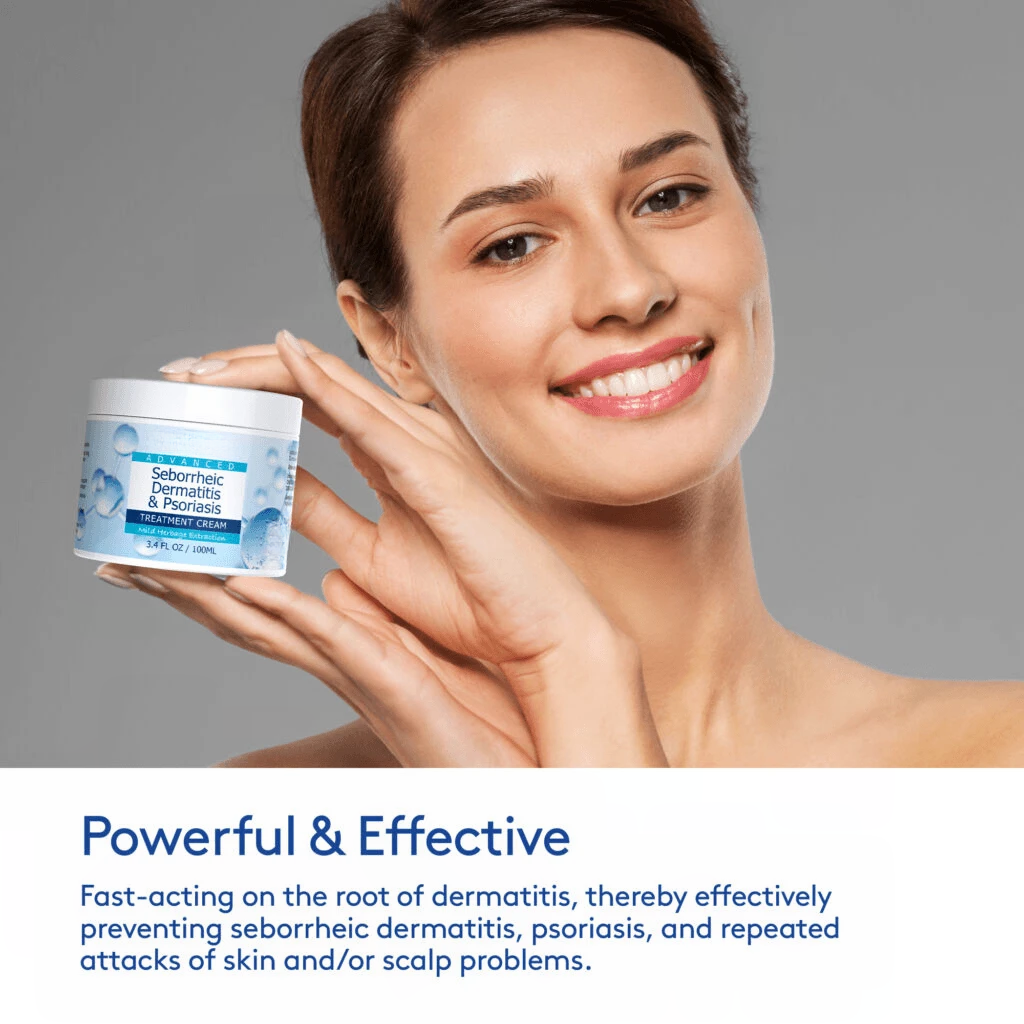 Seborrheic Dermatitis & Psoriasis Cream – Calming Moisturizer for Itch & Flake Relief (50ml) - ElevateHealthTech