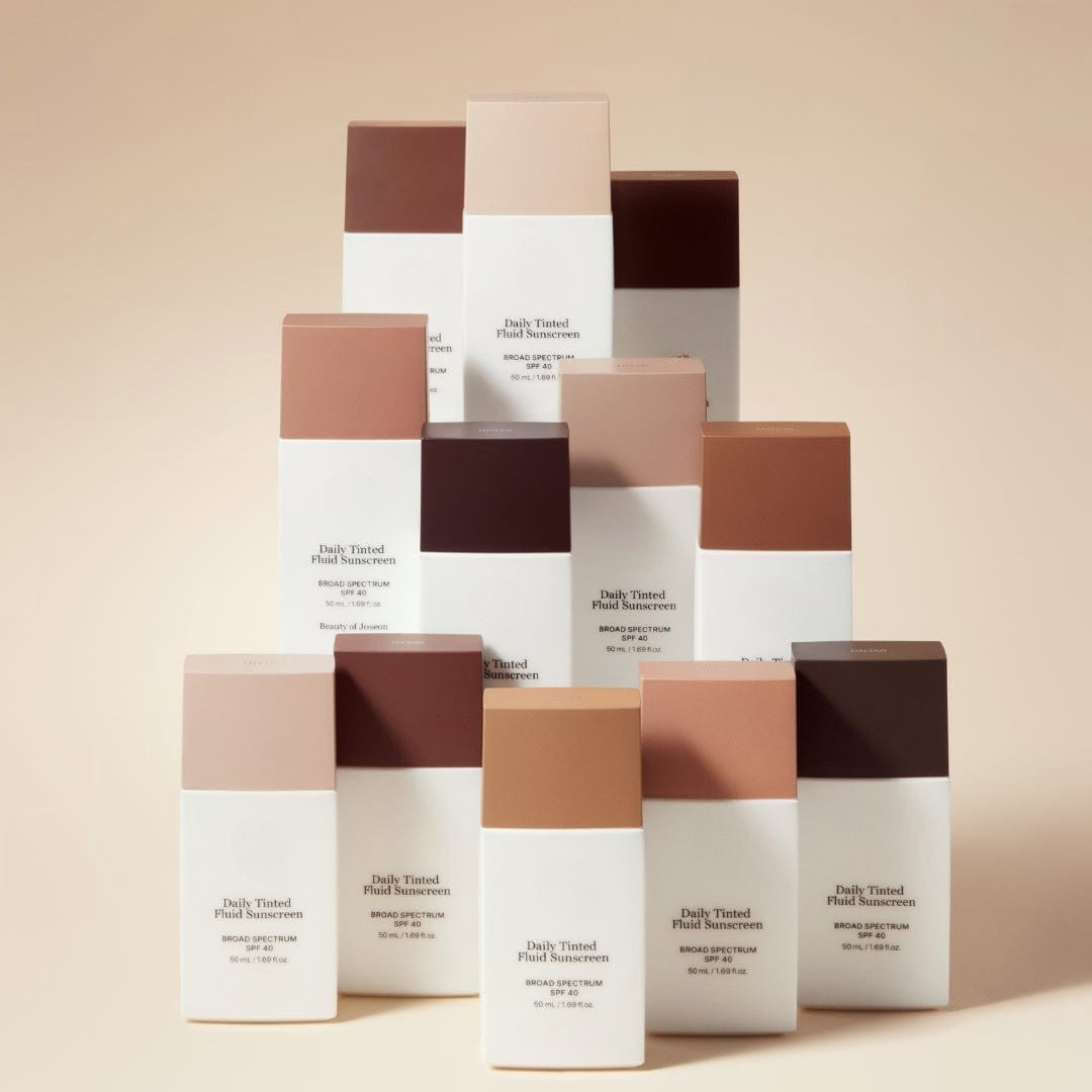 Daily Glow Tinted SPF 50+ Fluid – Lightweight Sunscreen with Sheer Coverage - ElevateHealthTech