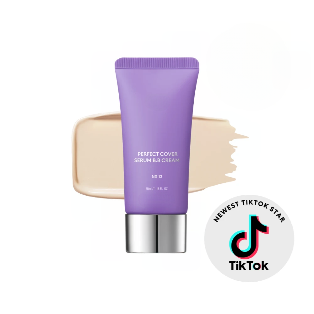 Perfect Cover Serum BB Cream – 35ml Hydrating SPF 30 Skin Tint with Lightweight Coverage