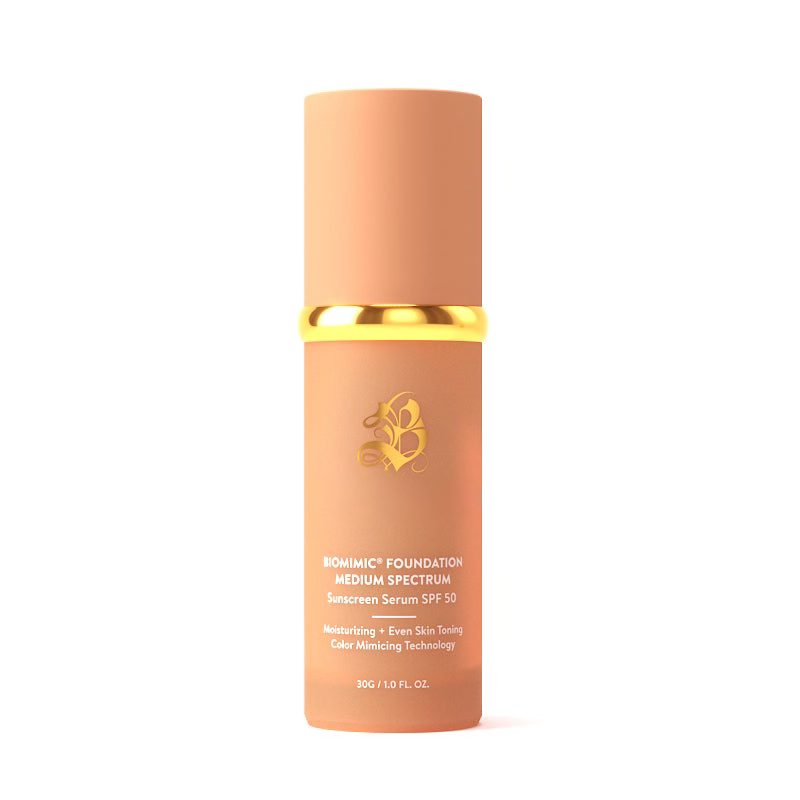 Biomimic 4-in-1 Adaptive Foundation – Primer, Concealer, Skincare & Coverage for Light to Dark Skin Tones - ElevateHealthTech