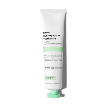 Nano Hydroxyapatite Toothpaste – Ela Mint, Fluoride-Free, Sensitivity Relief, 4 oz