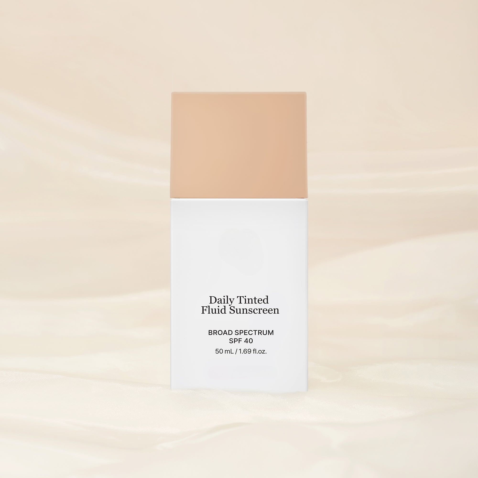 Daily Glow Tinted SPF 50+ Fluid – Lightweight Sunscreen with Sheer Coverage - ElevateHealthTech