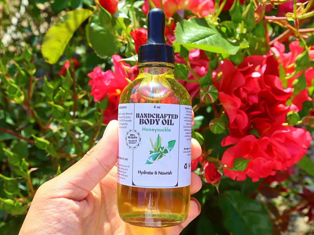 Handcrafted Body Oil – Luxurious Moisturizing Oil in a Variety of Scents - ElevateHealthTech