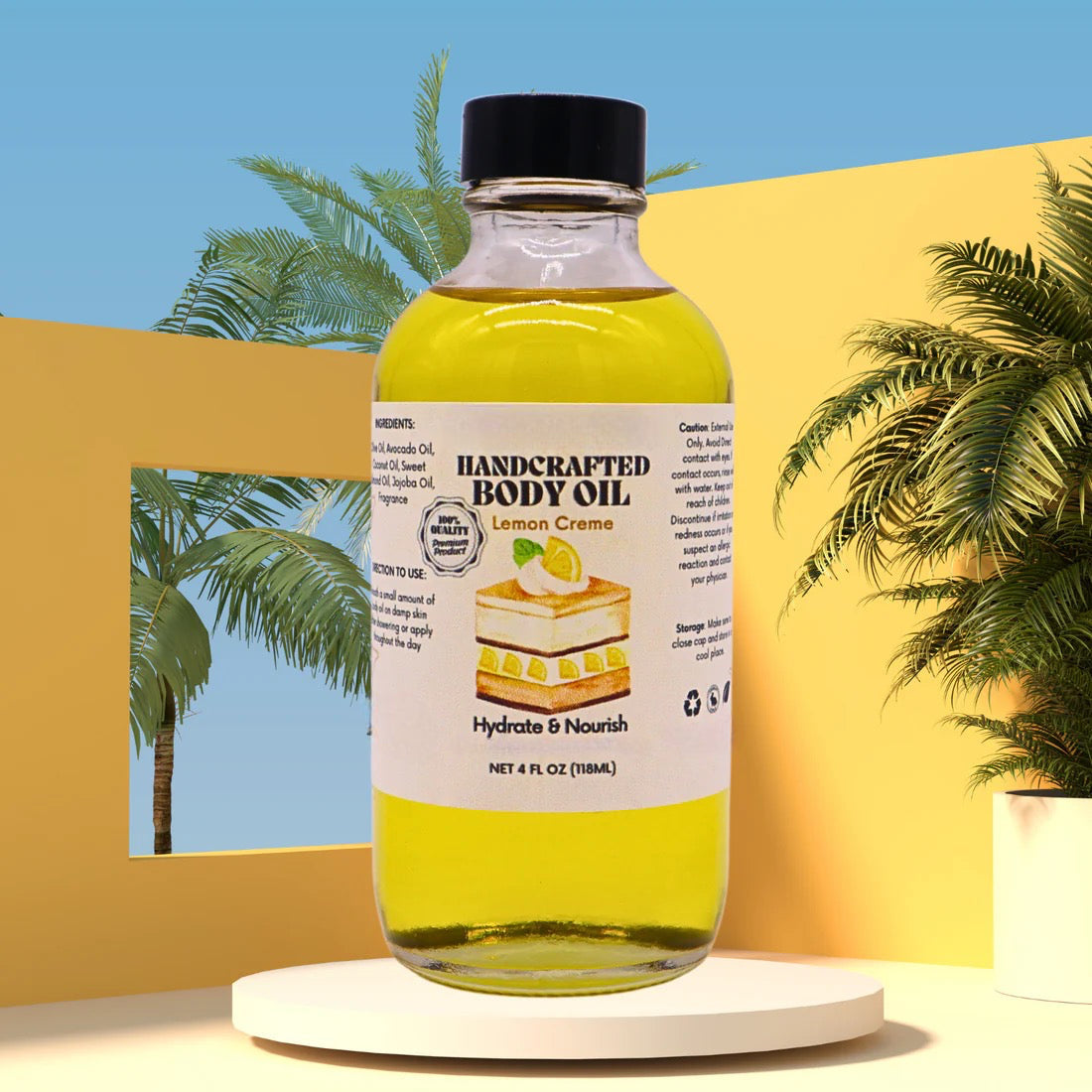 Handcrafted Body Oil – Luxurious Moisturizing Oil in a Variety of Scents - ElevateHealthTech