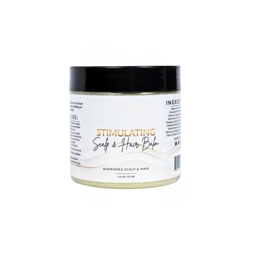 Stimulating Scalp & Hair Balm – Nourishes Roots & Supports Growth