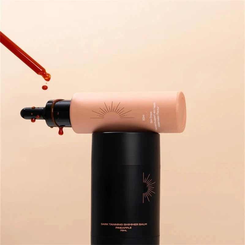 Dynamic Tan Bundle Tanning Drops – Sunless Darkening Essence - ElevateHealthTech