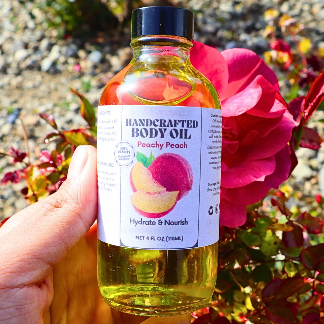 Handcrafted Body Oil – Luxurious Moisturizing Oil in a Variety of Scents - ElevateHealthTech