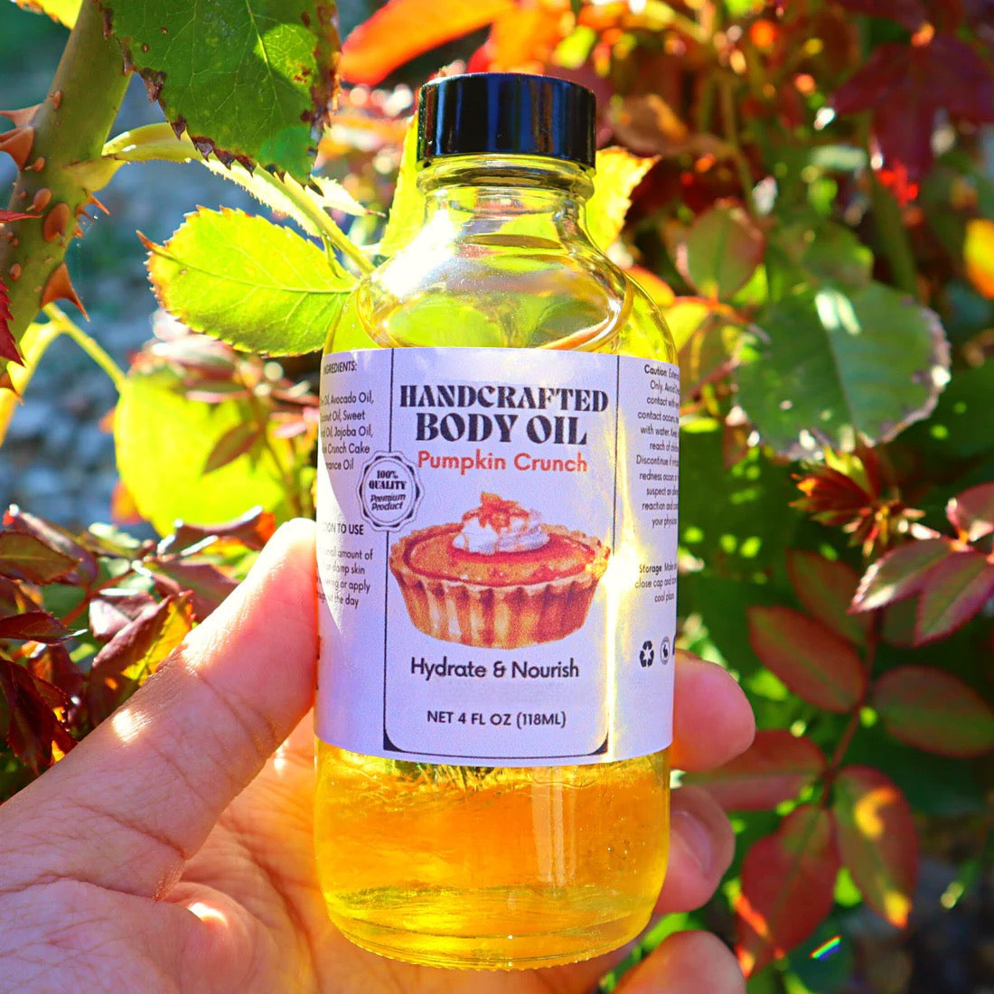 Handcrafted Body Oil – Luxurious Moisturizing Oil in a Variety of Scents - ElevateHealthTech