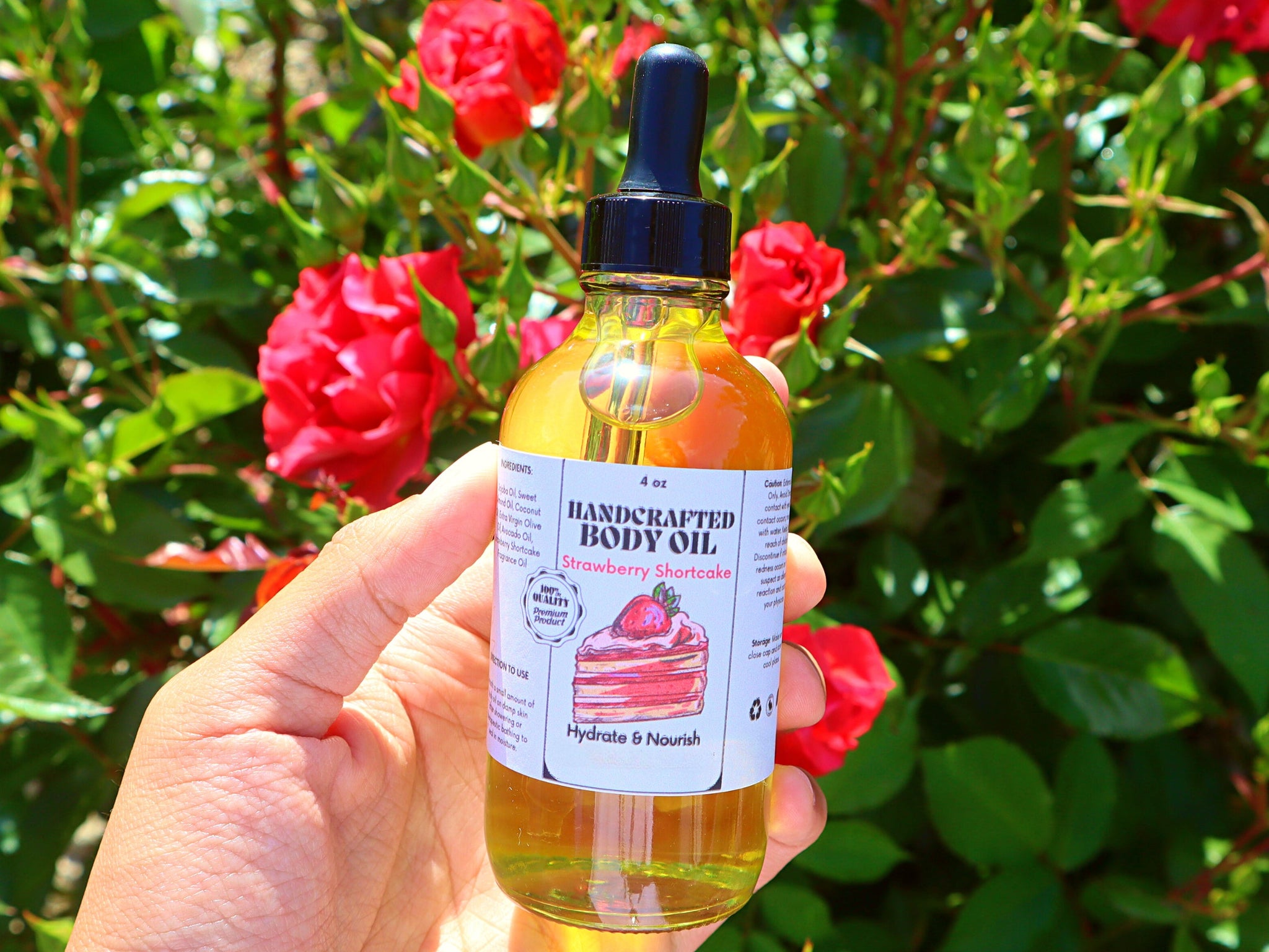 Handcrafted Body Oil – Luxurious Moisturizing Oil in a Variety of Scents - ElevateHealthTech