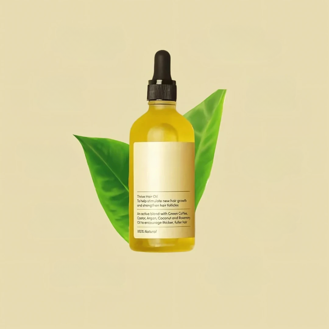Vegan Hair Oil for Rapid Growth & Healthier Hair
