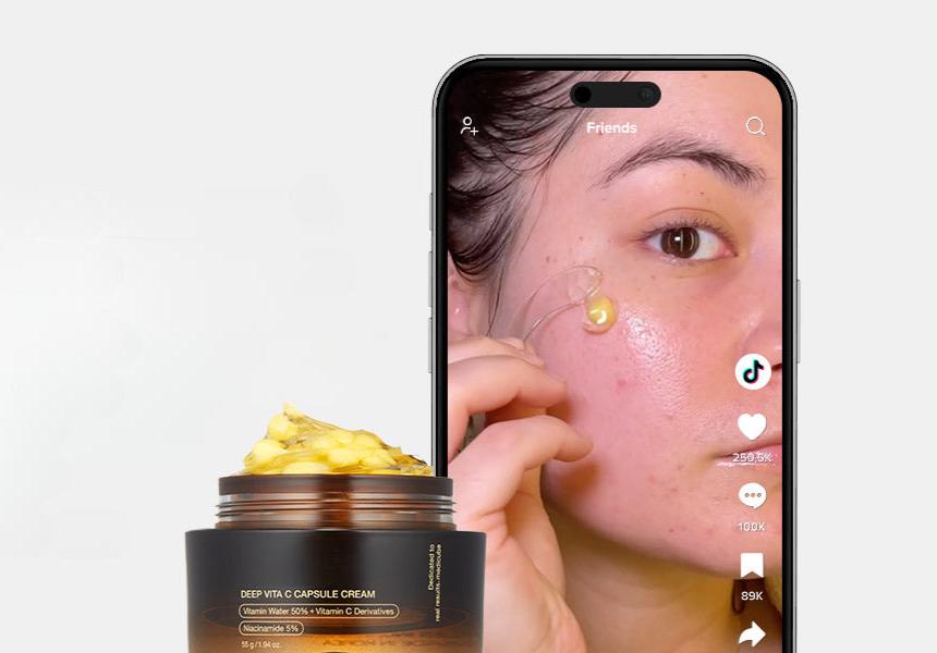 GlowRefine Vitamin C Duo – Brightening Facial Pads + Capsule Cream for Uneven Skin Texture & Dark Spots - ElevateHealthTech